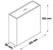 Agus aplique de pared Bidireccional